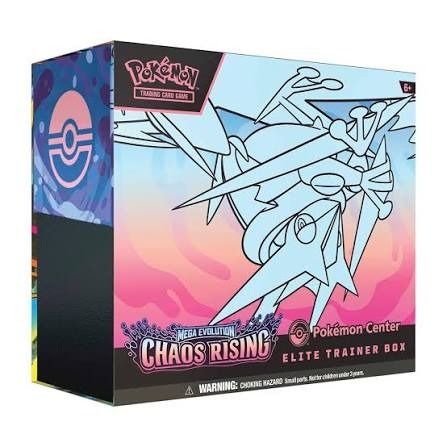 Pokémon Center Mega Evolution Chaos Rising Elite Trainer Box
