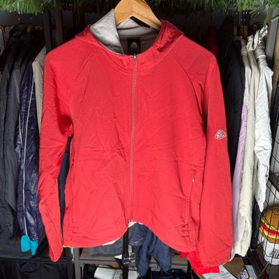 Nike Acg Red Zip-Up Jacket