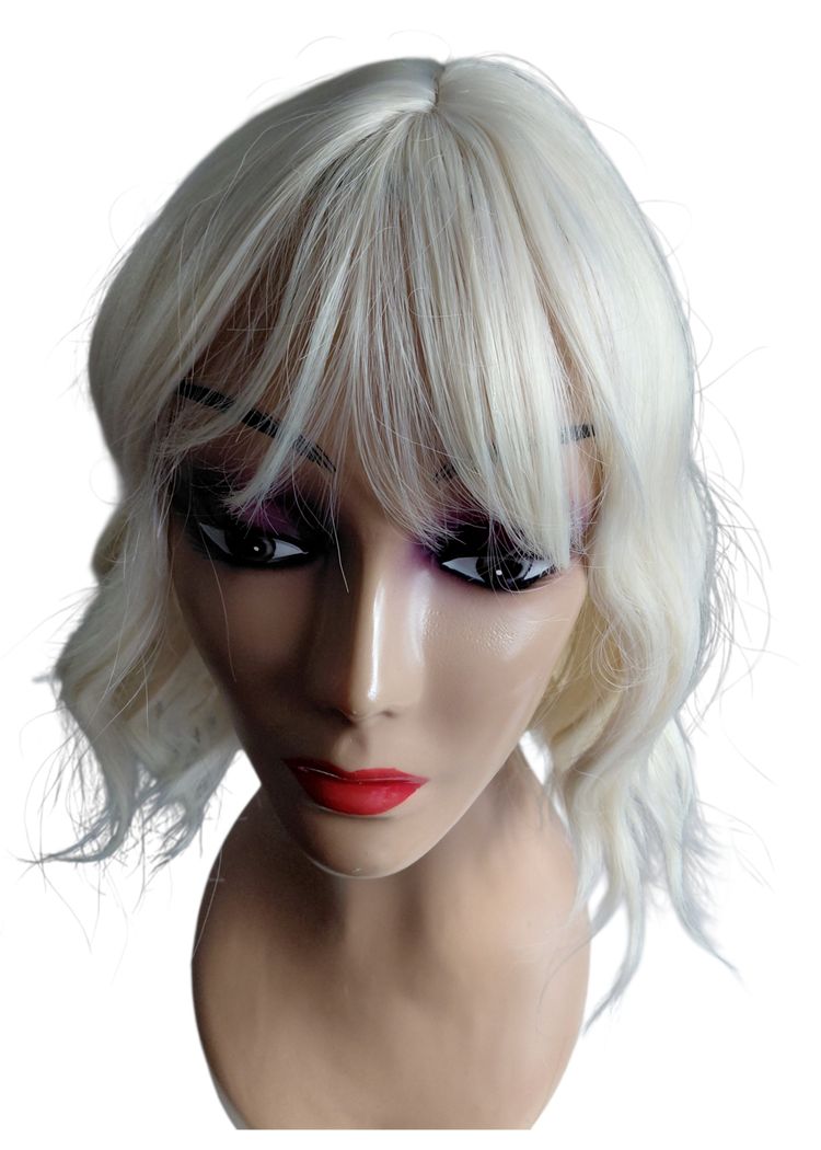 Other Blonde Wavy Wig With Bangs product image