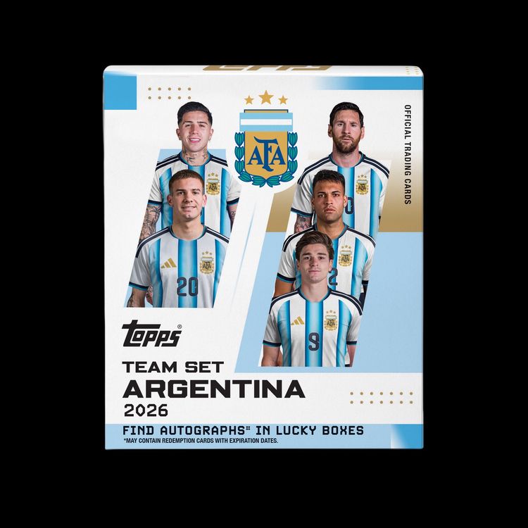 Immagine di Break por Sobres Topps Argentina 2026 Team Set Trading Cards 1