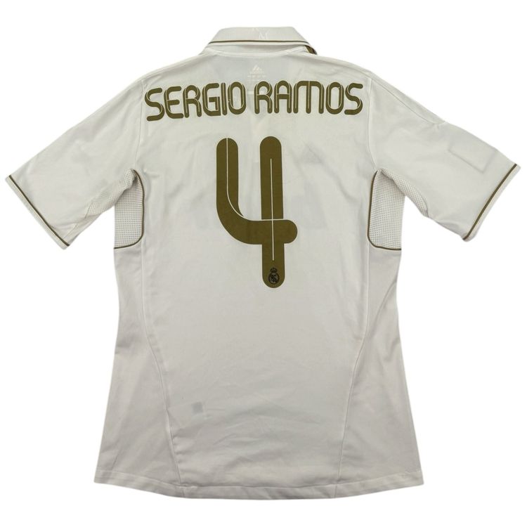 Real Madrid 2011 Home Shirt, Sergio Ramos 4 (M)