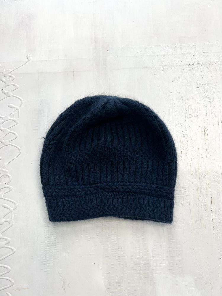 gilmore girls | navy knitted beret 4