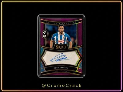 Edu Expósito AUTO /49 Purple – Select La Liga 2024/25