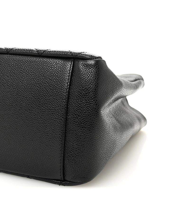 Chanel Borsa Grand Shopping Tote GST Pelle Caviar Nera — Pre-owned Autentica imagen 2