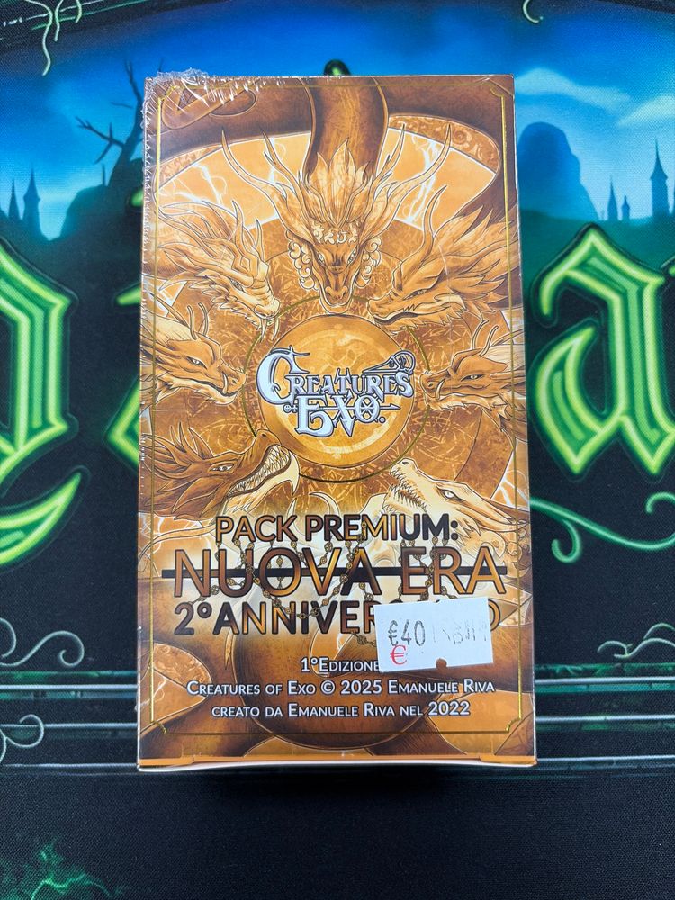 Creature of exo nuova era secondo anniversario sealed 