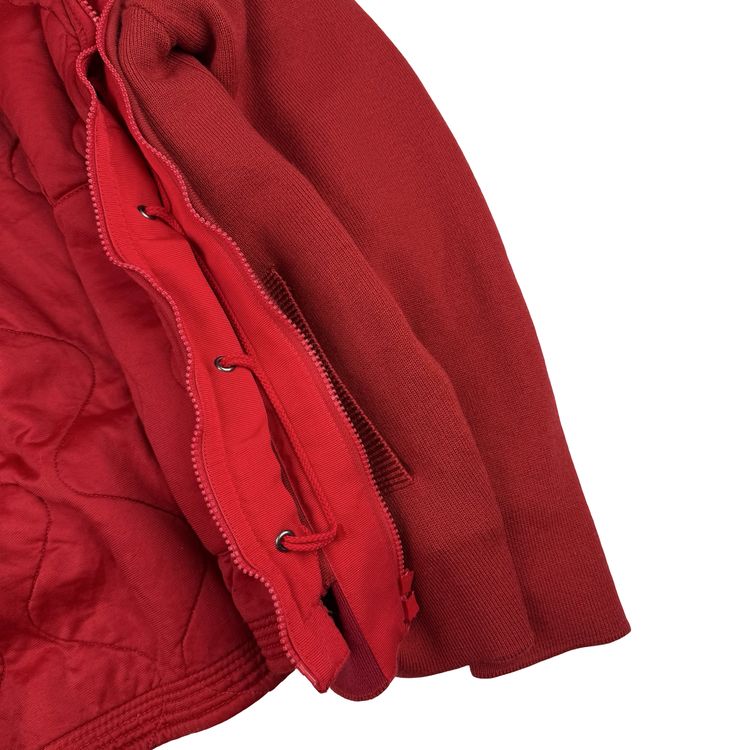 Stone Island 2013 Red Ghost Piece Mussola Gommta Hood Wool Dutch Rope Jacket - Medium image 5