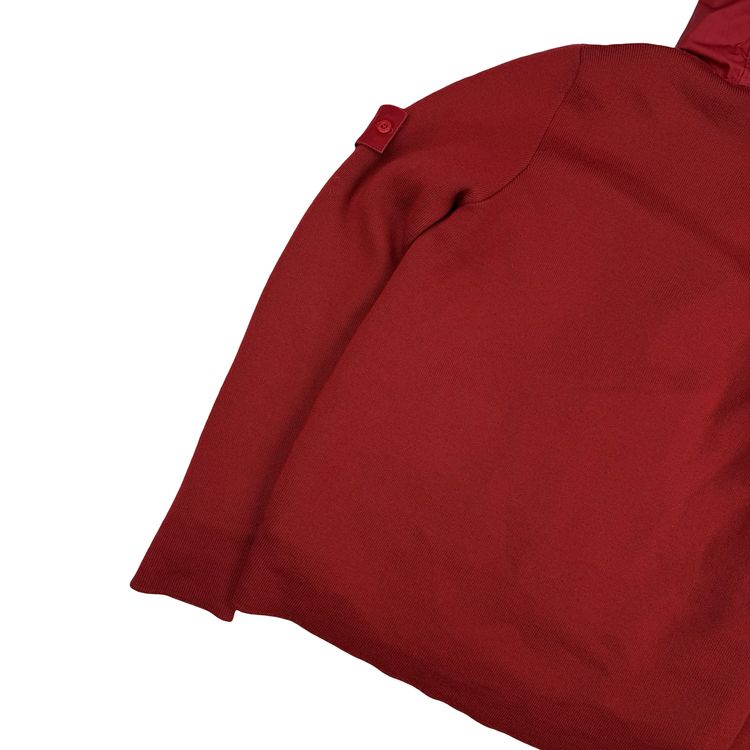 Stone Island 2013 Red Ghost Piece Mussola Gommta Hood Wool Dutch Rope Jacket - Medium image 10