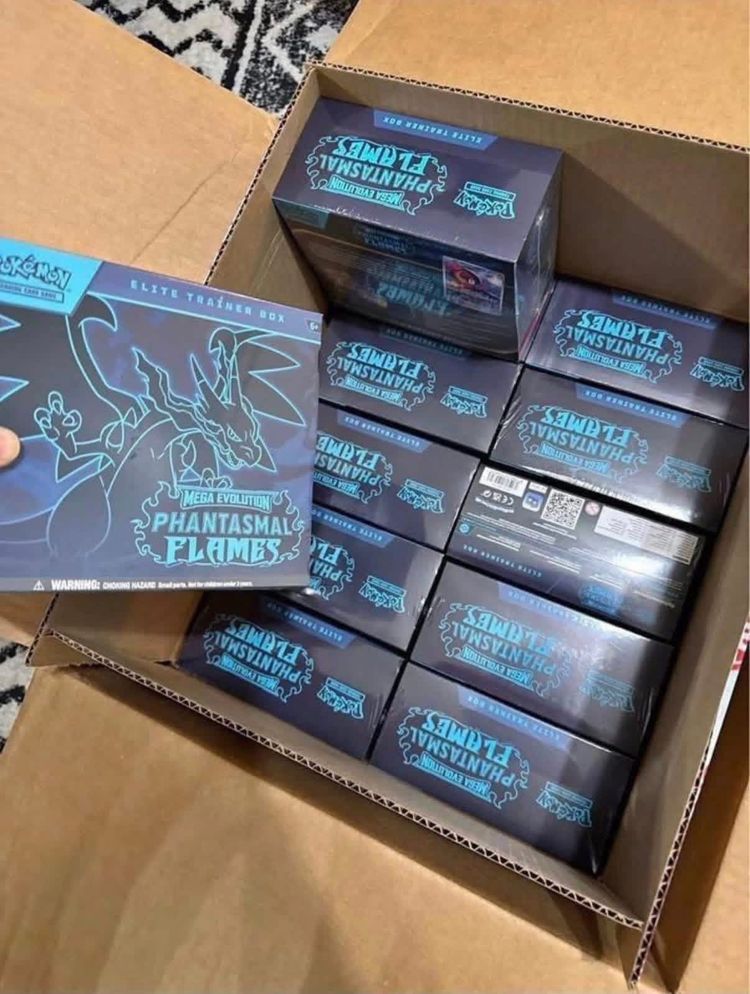 Pokémon Phantasmal Flames Elite Trainer Box product image