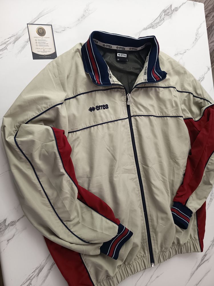 Immagine di Errea Beige And Red Zip-Up Jacket 3