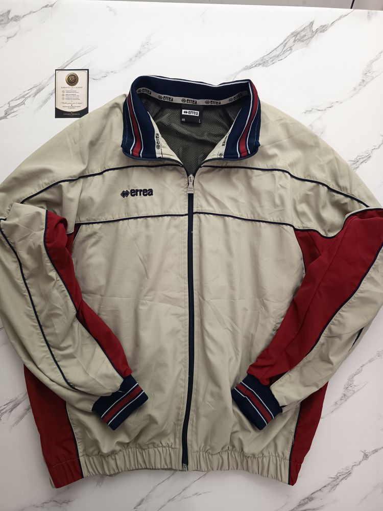 Immagine di Errea Beige And Red Zip-Up Jacket 2