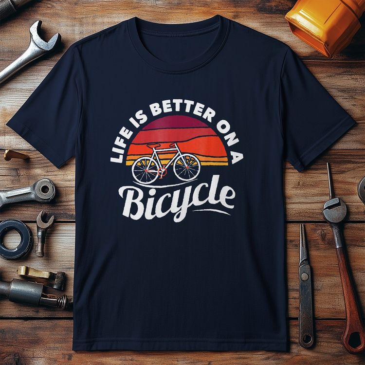 Life's a Ride Cycling T-Shirt image 3