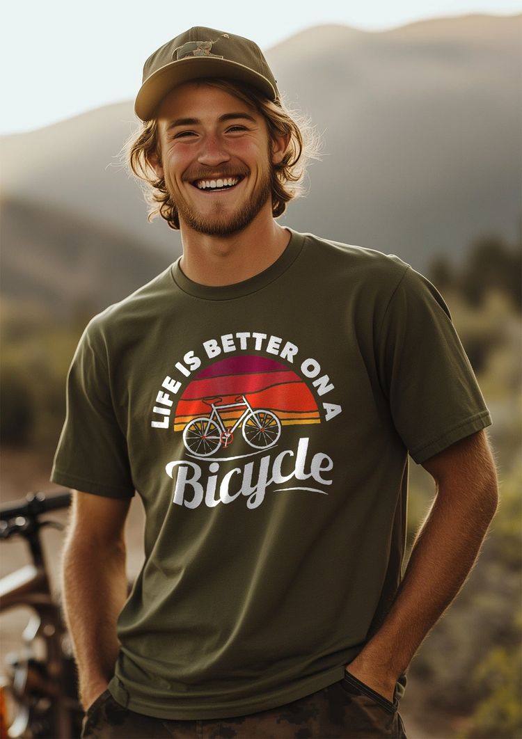 Life's a Ride Cycling T-Shirt image 7