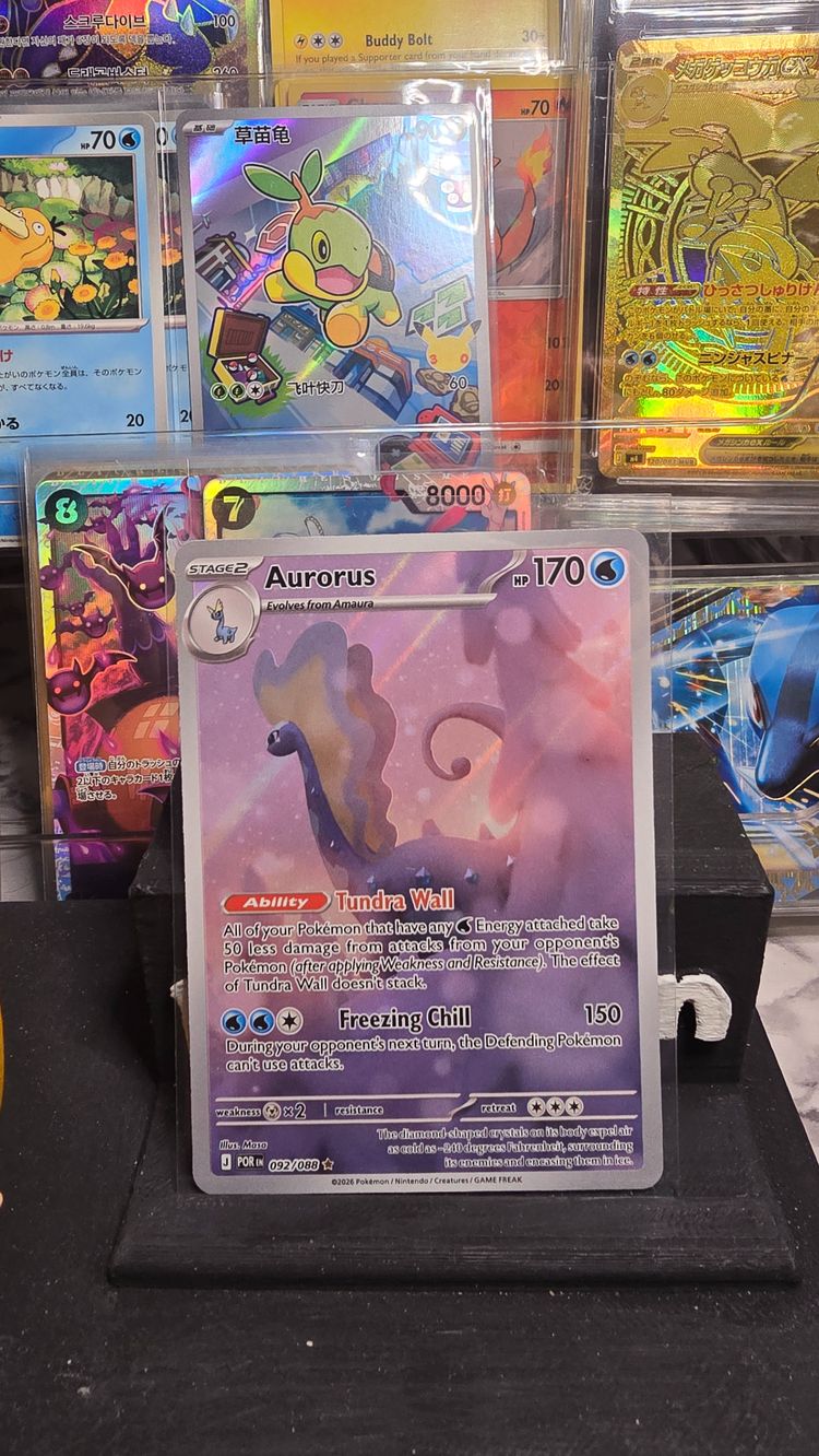 Aurorus Pokémon Trading Card image 1