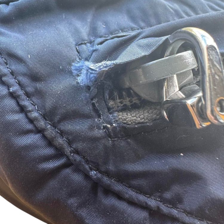 Prada Tessuto blue nylon belt bag image 10