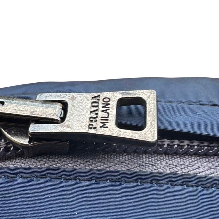 Prada Tessuto blue nylon belt bag image 6