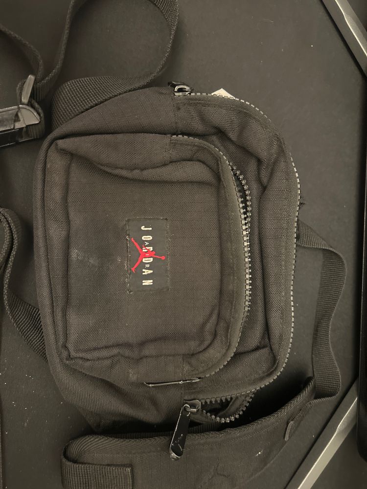 Jordan Black Waist Bag