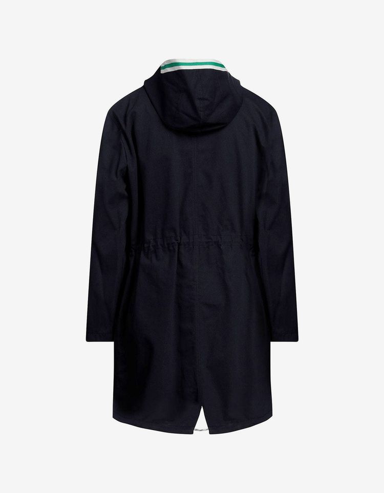 Raf Simons Navy Blue Parka with Silver Interior - AW16 3