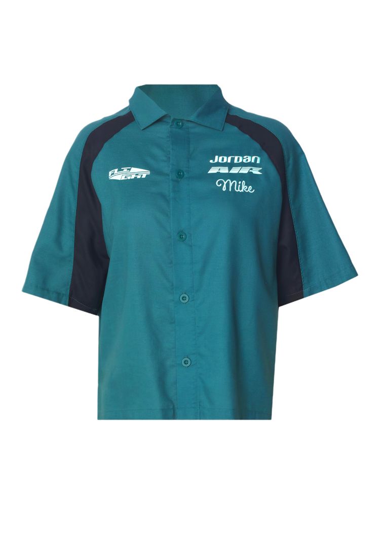 Jordan Air Short Sleeve Button-Up Shirt