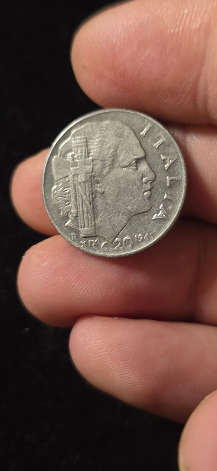 19). Italian Coin 1941