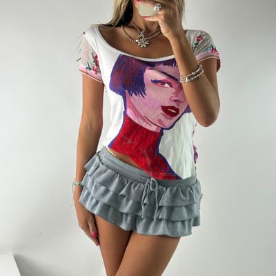 Custo Barcelona Women'S Graphic Print Top