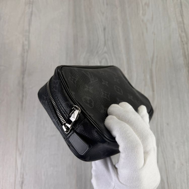 Louis Vuitton Black Monogram Toiletry Small Pouch 2