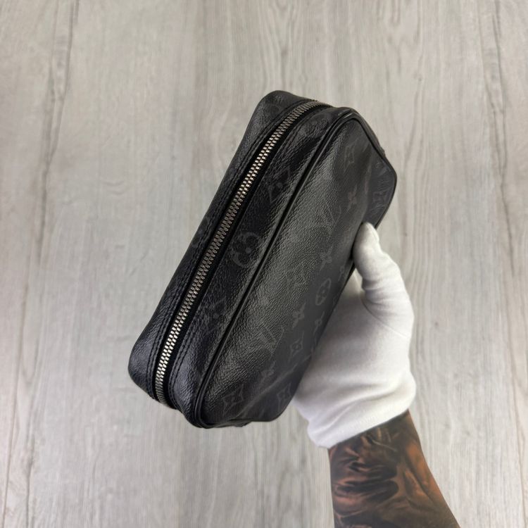 Louis Vuitton Black Monogram Toiletry Small Pouch 3