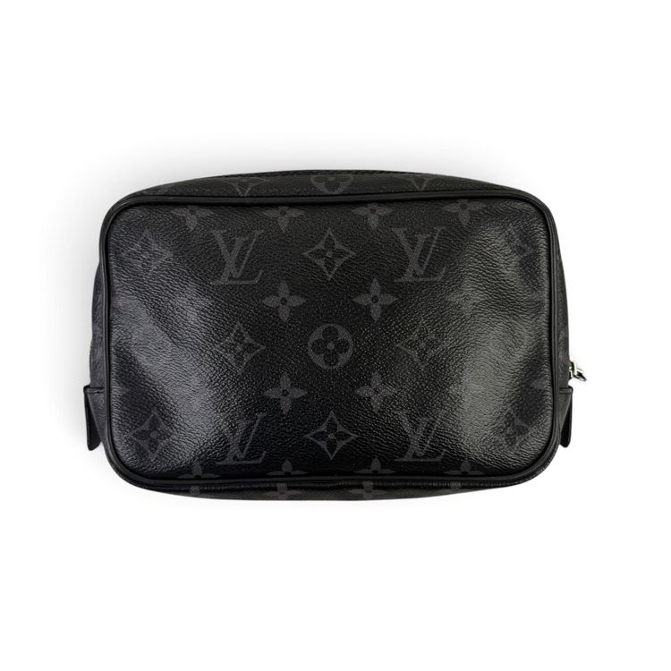 Louis Vuitton Black Monogram Toiletry Small Pouch
