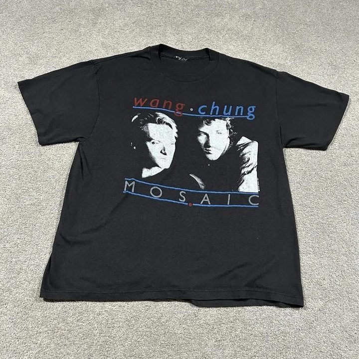 Wang Chung Mosaic Graphic T-Shirt imagen 1