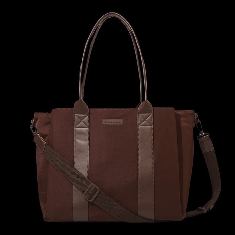 Brown Tote Bag image 1