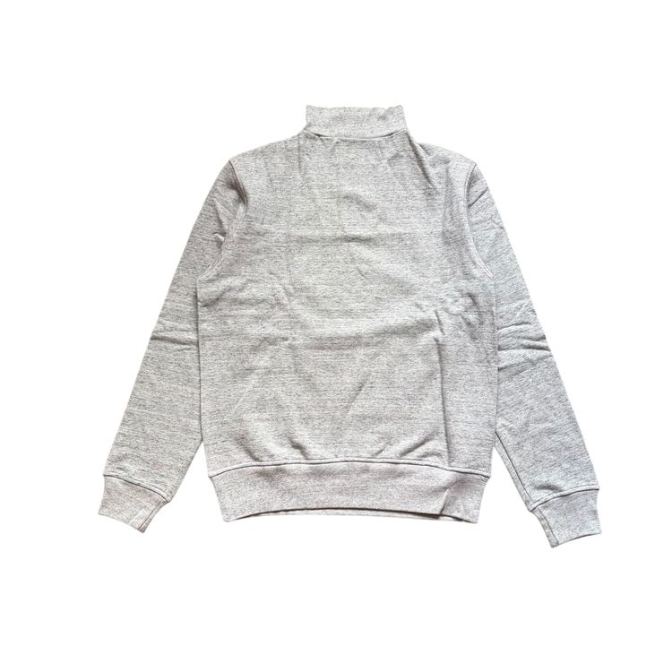 Our Legacy Melange Grey Quarter-Zip Sweatshirt image 2