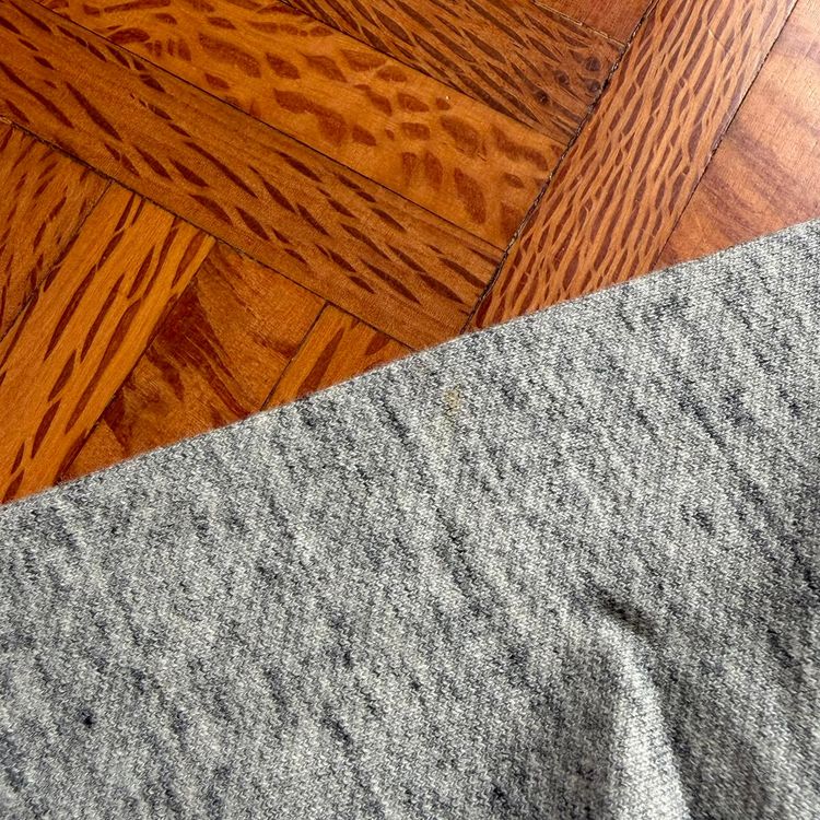 Our Legacy Melange Grey Quarter-Zip Sweatshirt image 5