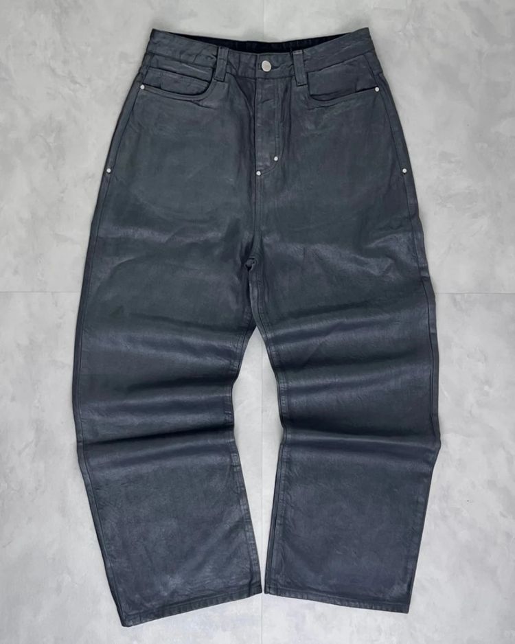 6PM Dark Chrome Coated Denim – W32 image 1