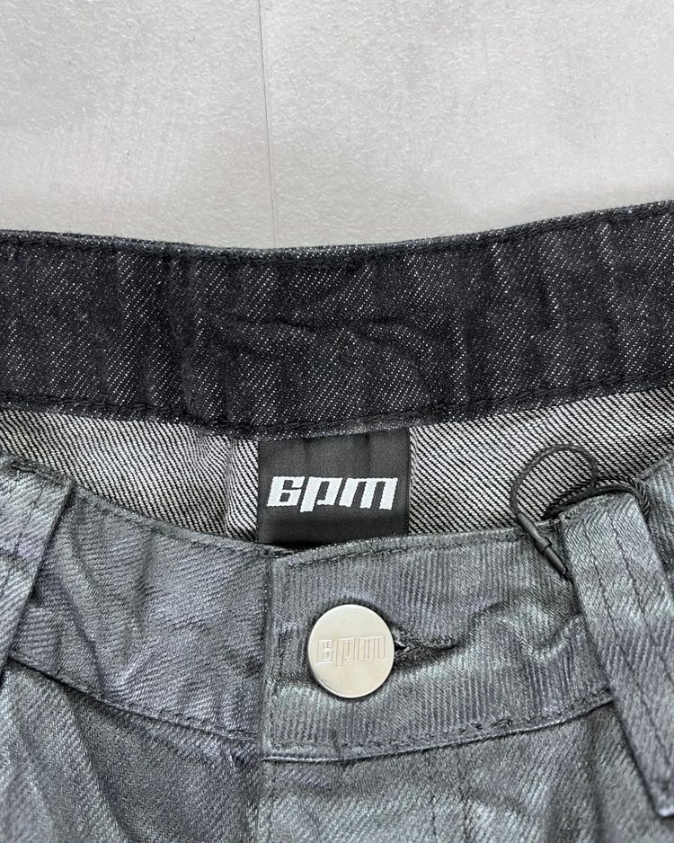 6PM Dark Chrome Coated Denim – W32 image 3