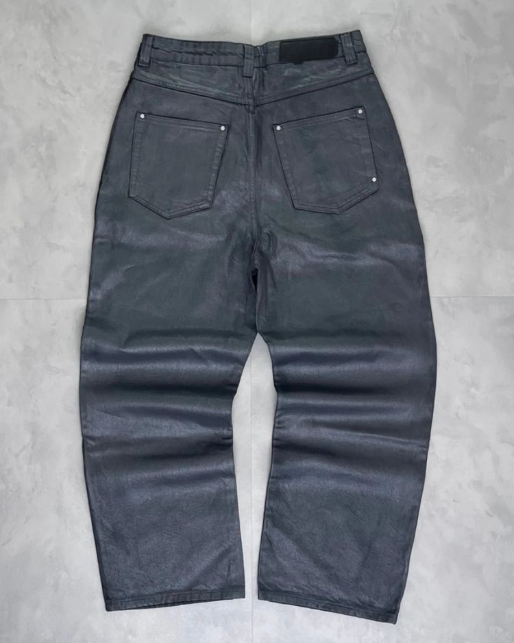 6PM Dark Chrome Coated Denim – W32 image 4