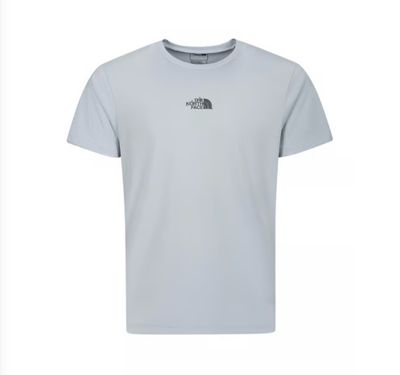 The North Face Men's Central Logo Table T-Shirt Frost Grey