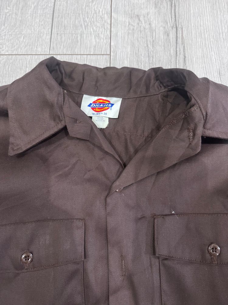 Immagine di Dickies Brown Long Sleeve Shirt 2