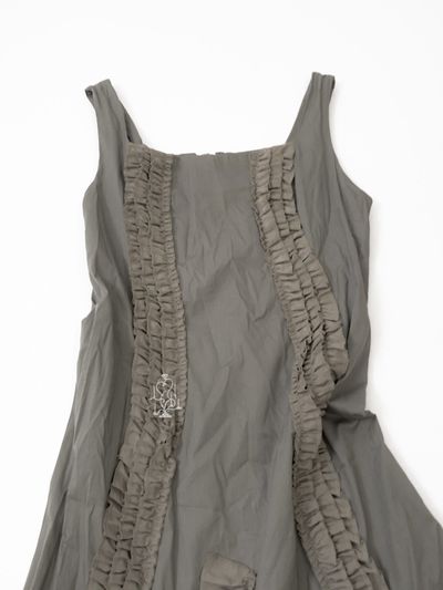 SAGE RUFFLED FAIRYCORE MAXI DRESS 13