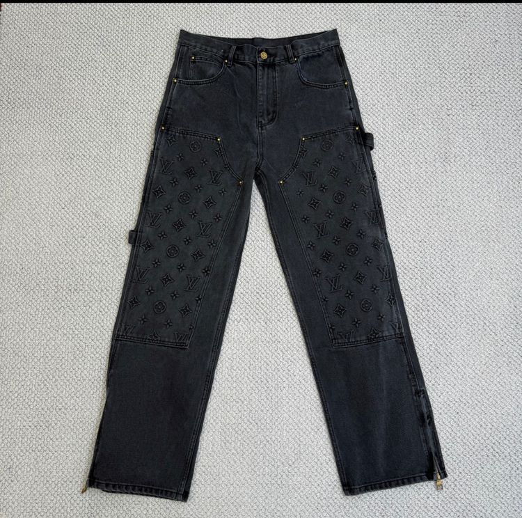 Louis Vuitton Jacket, Shirt, Jeans, Sneakers, And Wallet 3