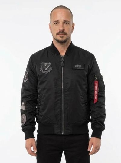 Alpha Industries Black Bomber Jacket