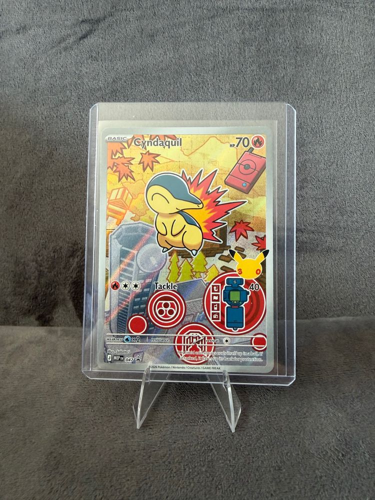 Pokémon Cyndaquil Pokémon Card first partner series 2  product image