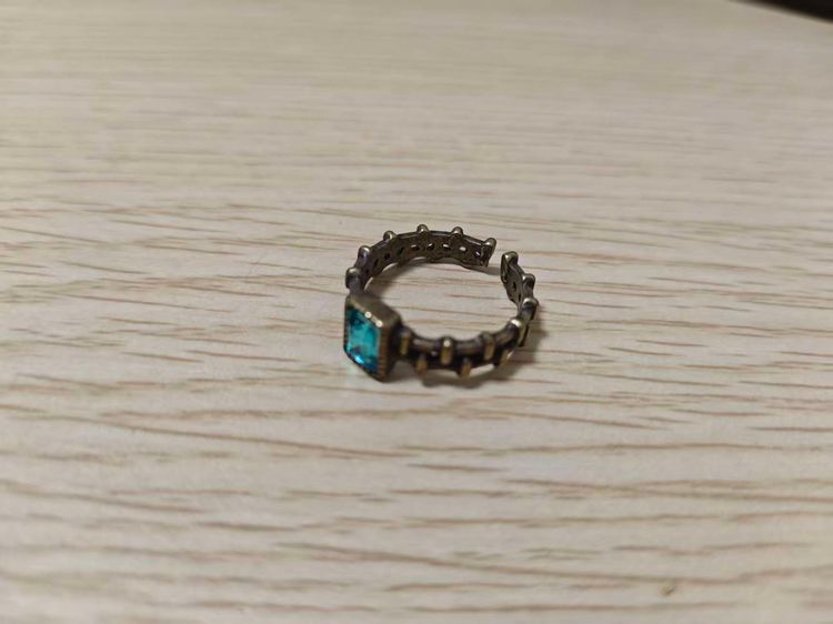 Ring With Blue Stone