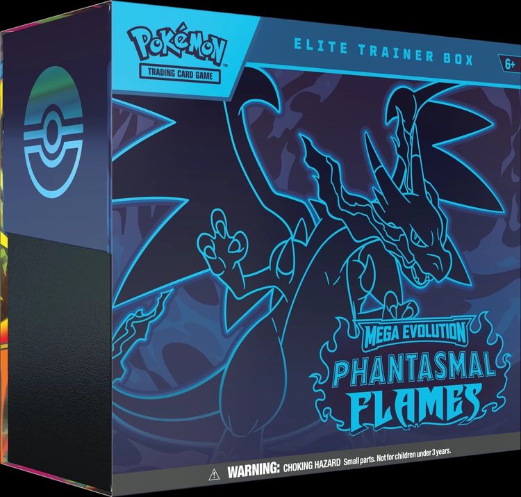 Pokémon Pokémon Trading Card Game Elite Trainer Box Mega Evolution Phantasmal Flames product image