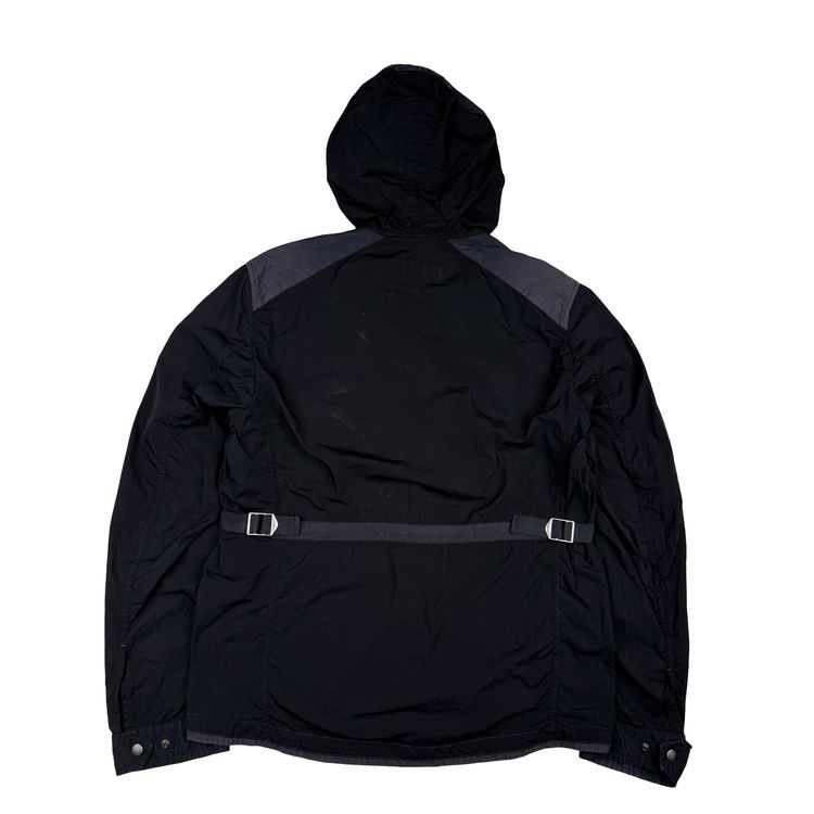 Immagine di CP Company Navy Blue Cotton/Nylon Blend Windbreaker Jacket - XL (52) 5