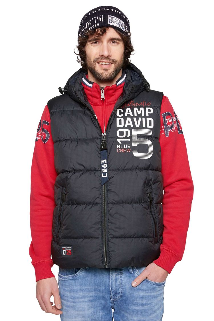 innovamoda Camp David Mens vest product image
