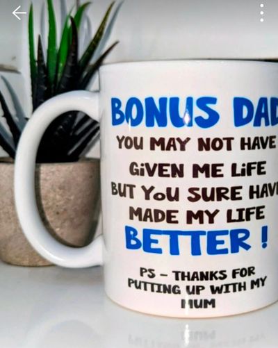 "Bonus Dad" Perfect gift for all those stepdads
