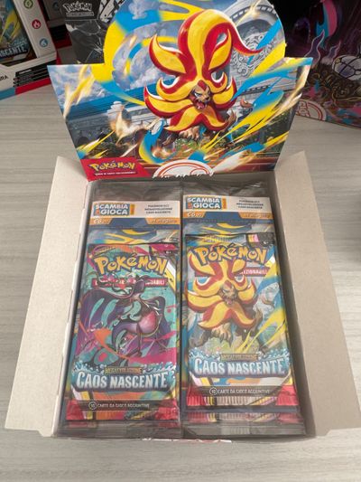Pokémon Caos Nascente Trading Card Game Booster Packs