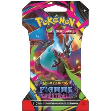 Pokémon Megaevoluzione: Fiamme Spettrali - Bustina Paper Sleeve da 10 Carte (ITA)ard Game Booster Pack product image
