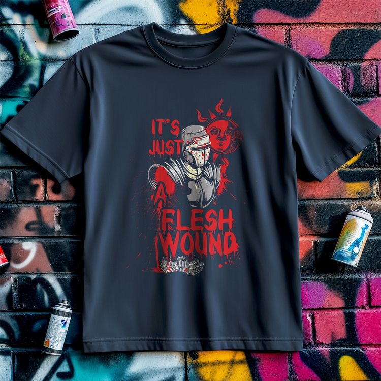 Flesh Wound T-Shirt - It's Just a US 3