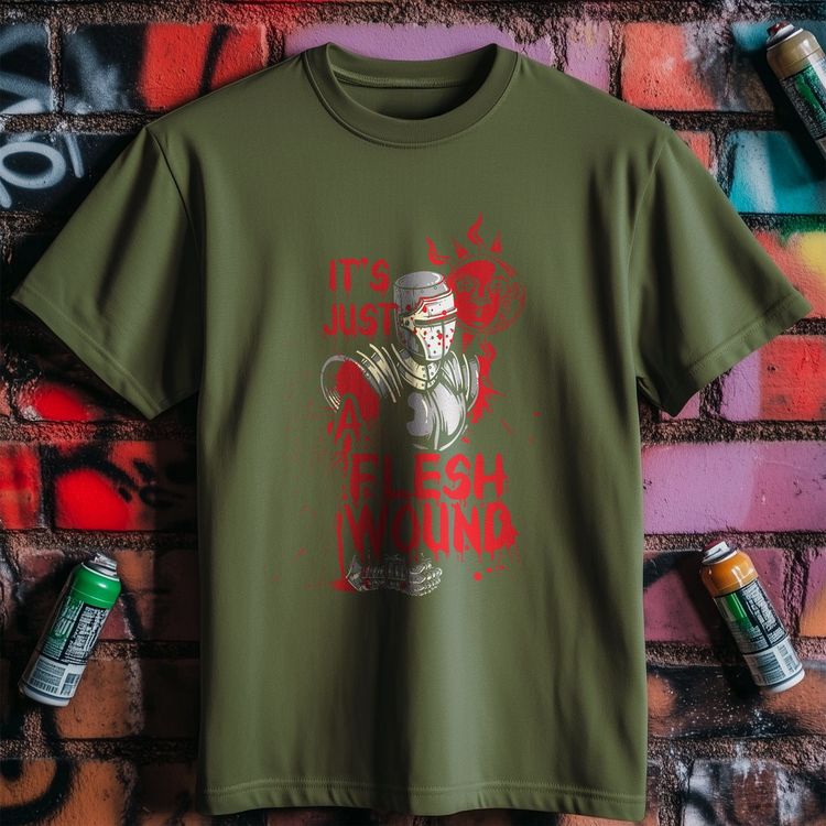 Flesh Wound T-Shirt - It's Just a US 5