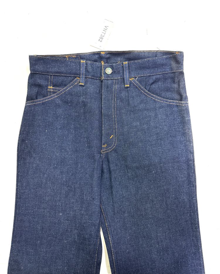 Levi's 602 Bell Bottoms Flare  boot cut W30 L34 orange tab made in France anni 70' Talon zip 3